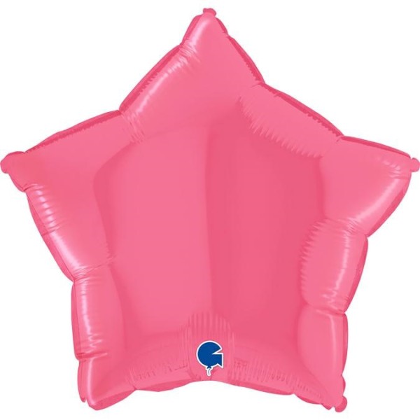 Grabo Folienballon Star Bubble Gum 45cm/18" (unverpackt)