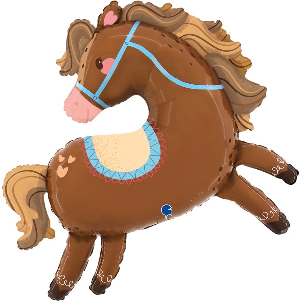 Grabo Folienballon Shape Lovely Horse 95cm/37"