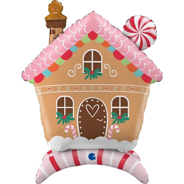 Grabo Folienballon The Standups Gingerbread House 75cm/30"