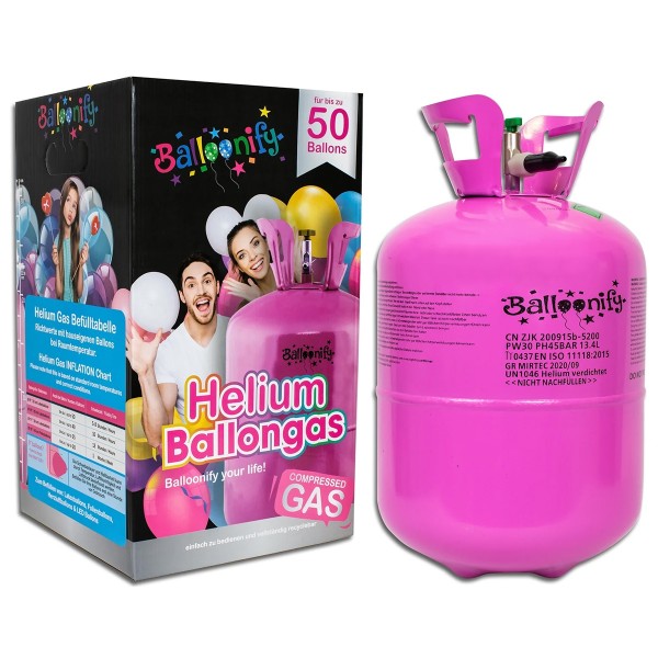 Balloonify Ballongas 50er Einwegflasche