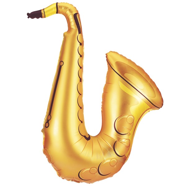 Betallic Folienballon Shape Sax 95cm/37"