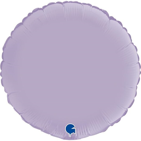 Grabo Folienballon Round Satin Lilac 45cm/18" (unverpackt)